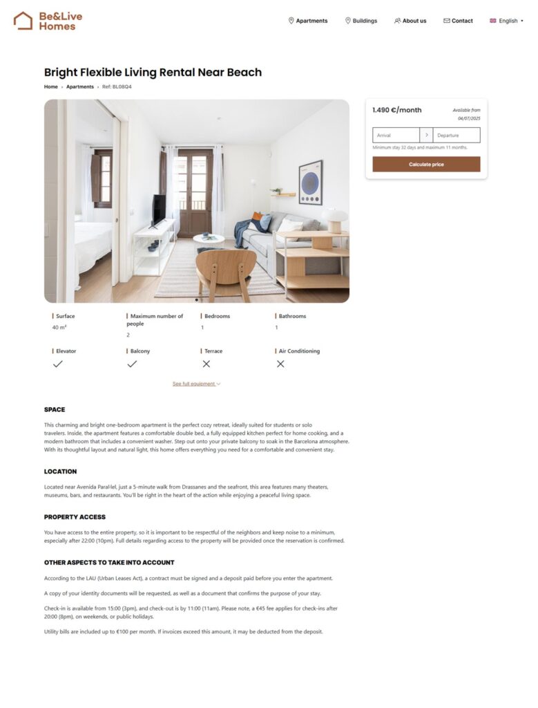 BeAndLiveHomes Listing 1